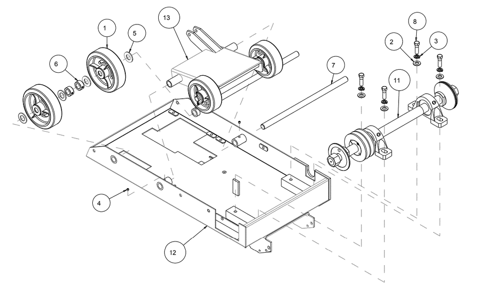 Section 07 Diagram and Parts List for MK-2025SSP 168953 MK Diamond Concrete Saw